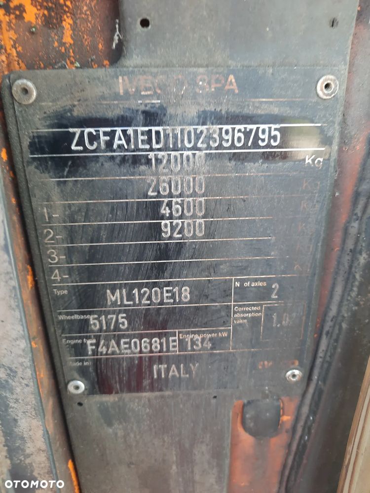 Iveco 120E18 4x2 Dubel Kabina + Wciągarka - 17