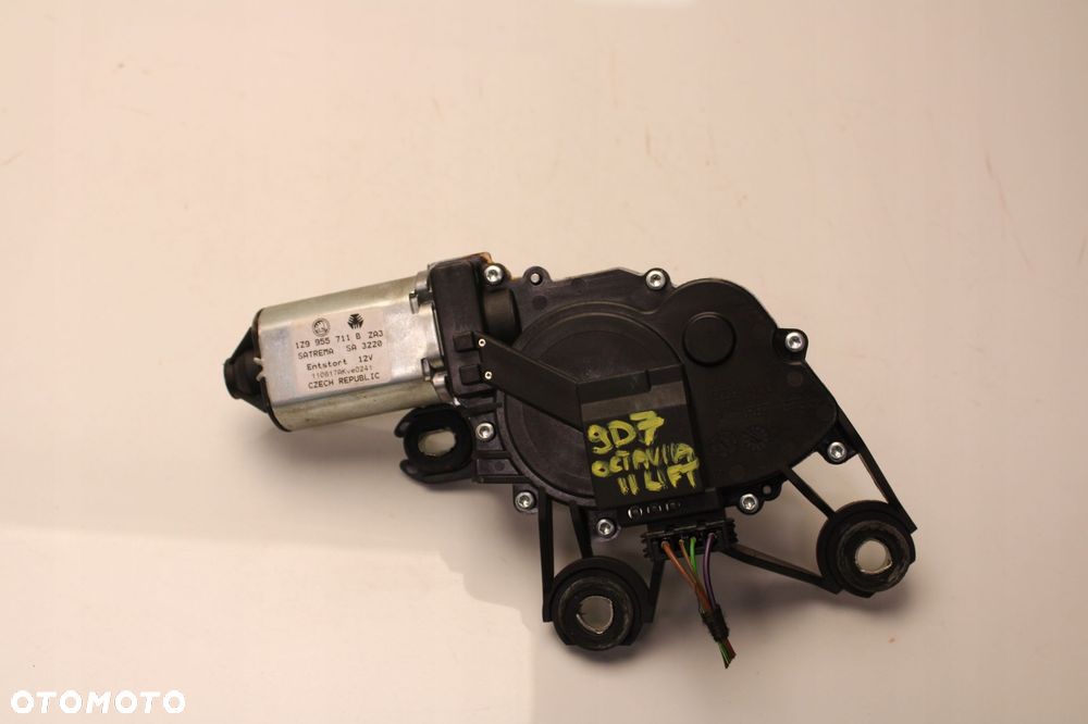 skoda octavia ii lift 08r- silniczek mechanizm wycieraczki tył 1z9955711 - 1