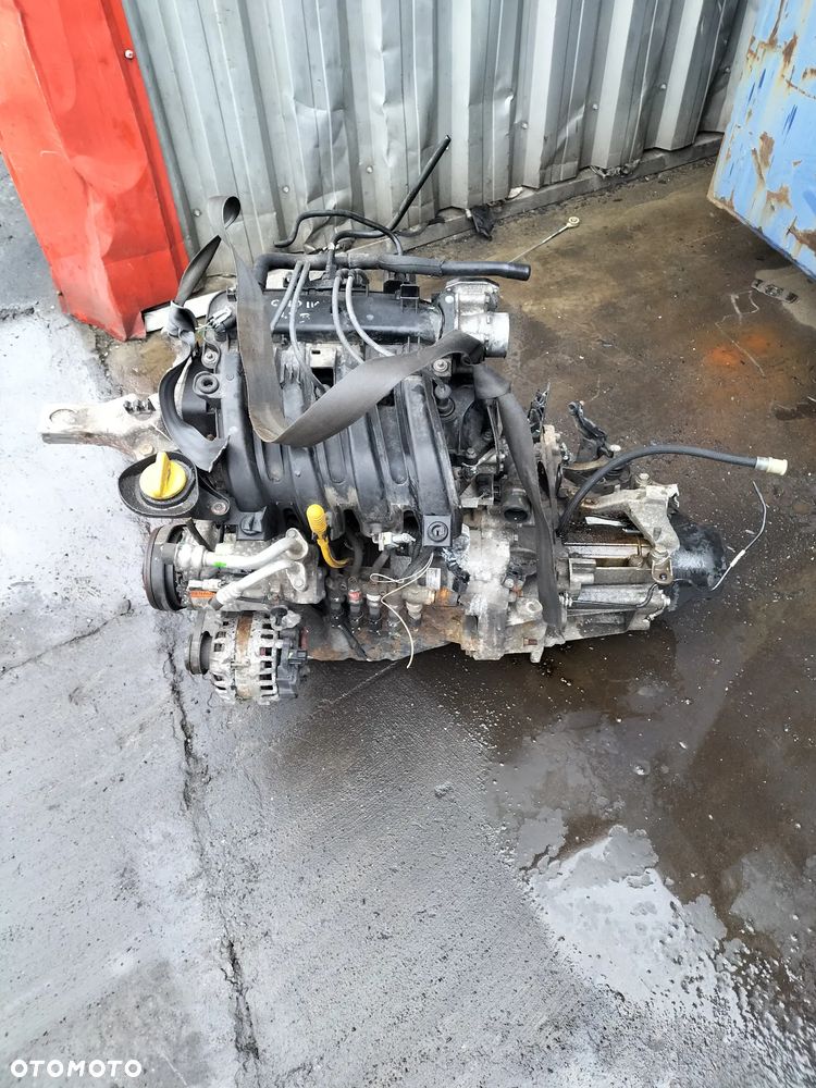 OSPRZĘT SILNIKA ALTERNATOR SPRĘŻARKA KLIMY ROZRUSZNIKRENAULT CLIO IV 1.2 BENZYNA D4F D740 - 2