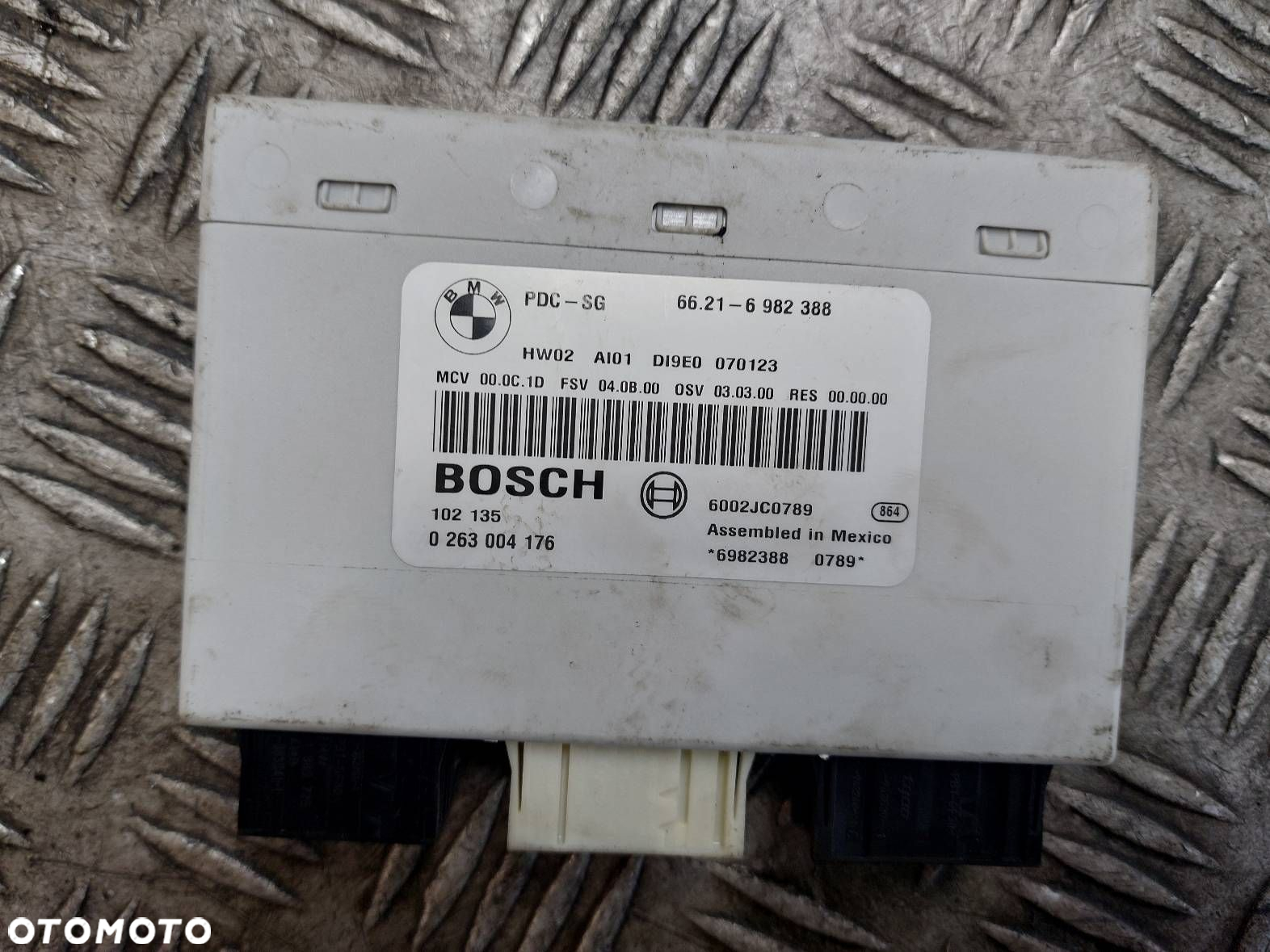 MODUŁ PARKOWANIA PDC BMW E90 6982388 - 3