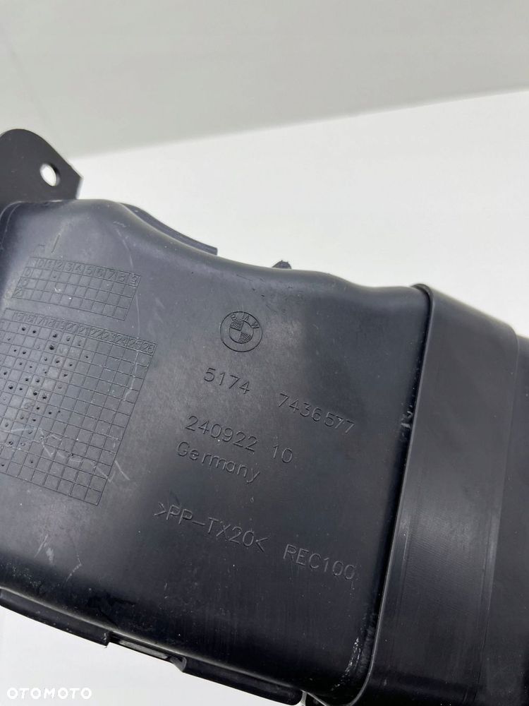 MINI F56 F57 LIFT KANAŁ POWIETRZA HAMULCA LEWY 7436577 - 3