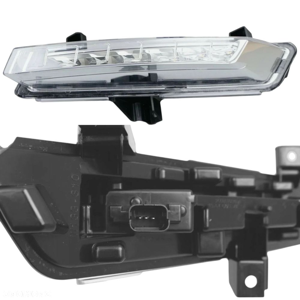 RENAULT CLIO IV 4 LIFT 2016-2020 LAMPY ŚWIATŁA LED JAZDY DZIENNEJ PRAWA - 7