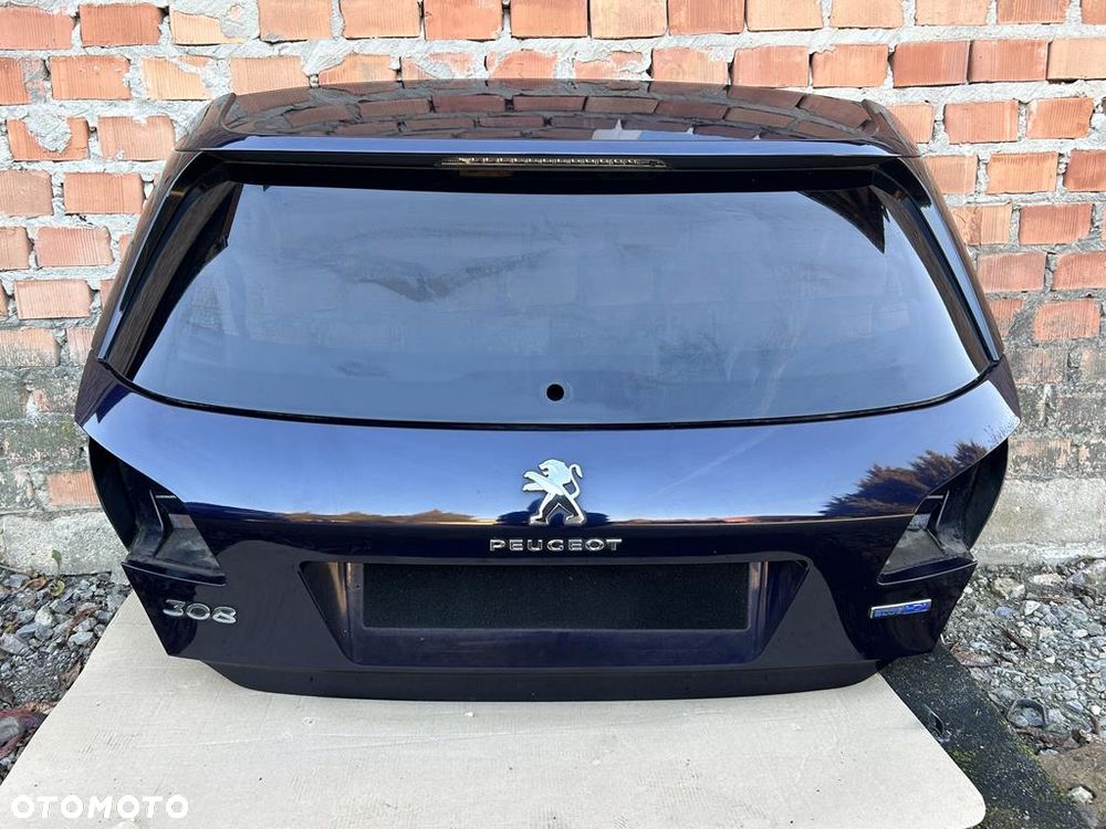 Klapa Bagażnika Tył Peugeot 308 II T9 HB kod lakieru EKUD - 4