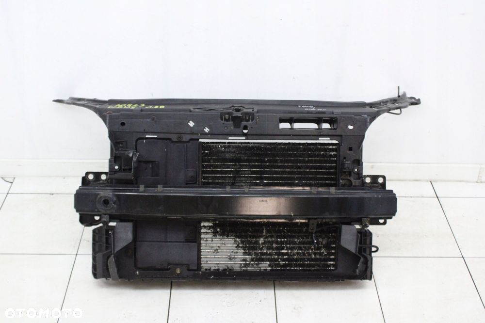 skoda fabia ii lift 10r- pas przedni chłodnice komplet 1.2 benzyna - 1
