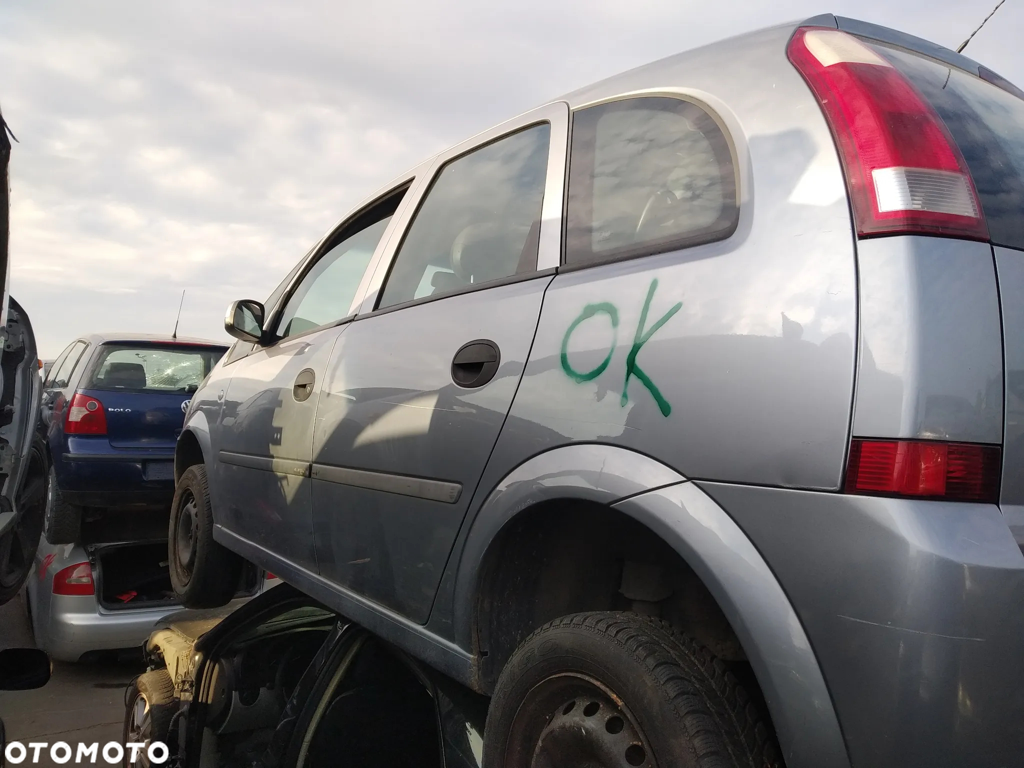 OPEL MERIVA A 03-05 1.6 B BOCZKI DRZWI PRZÓD TYL LEWY PRAWY - 4