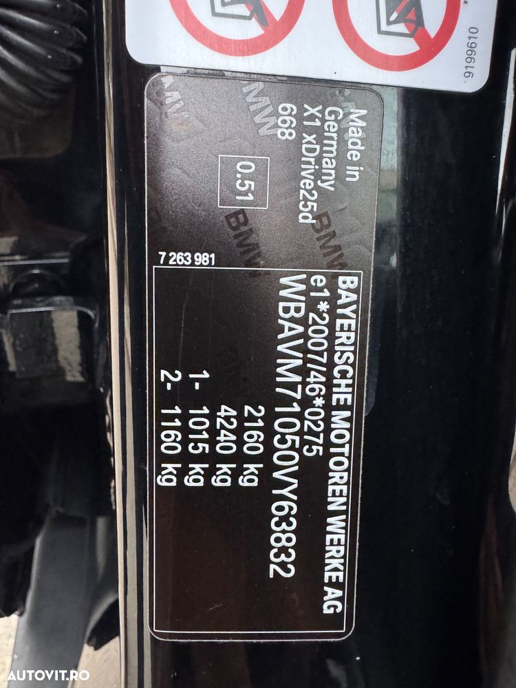 BMW X1 xDrive25d Aut. Sport Line - 21