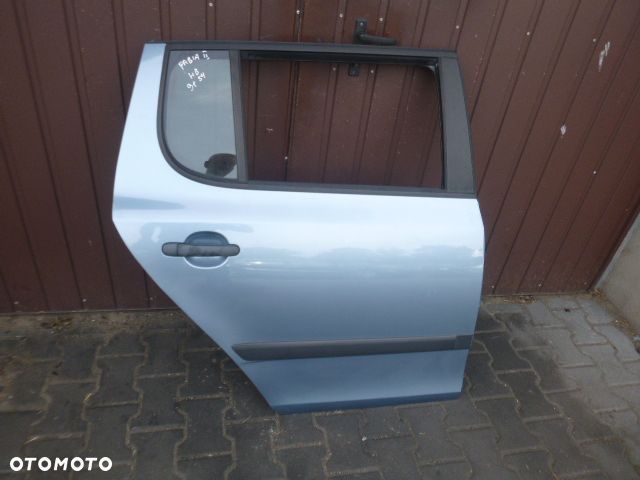 DRZWI PRAWY TYŁ PRAWE TYLNE SKODA FABIA II HB KOMPLETNE KOLOR 9154 07- - 14