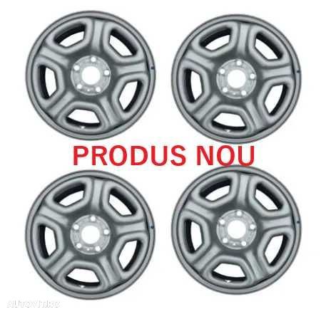 Set 4 jante tabla ORIGINALE Dacia Duster ET50 6 1/2 X J16H2 403006365R - 1