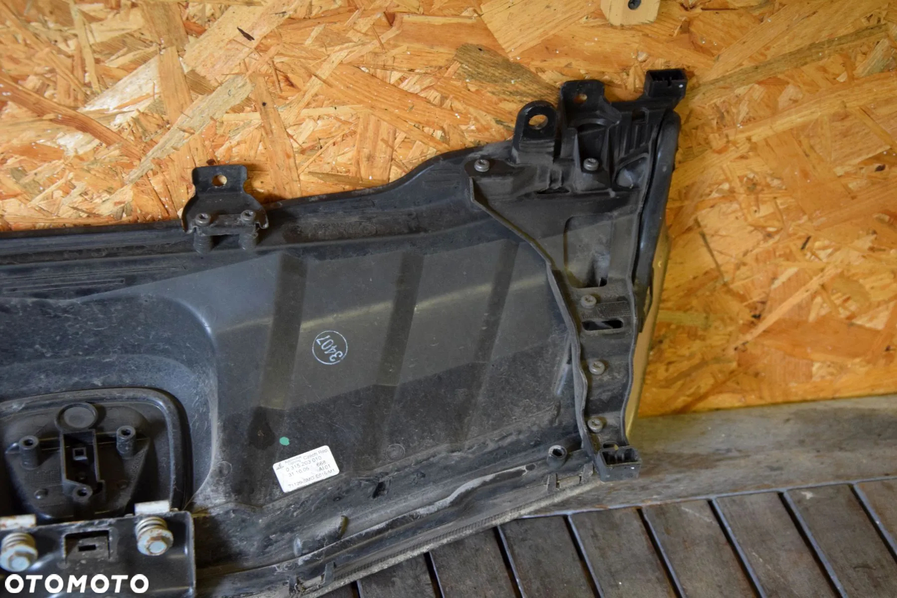 Honda Civic VIII UFO 06-11 Grill atrapa chłodnicy akwarium oryginał TOP STAN 71120-SMG-E016-M1 0315203010 - 12
