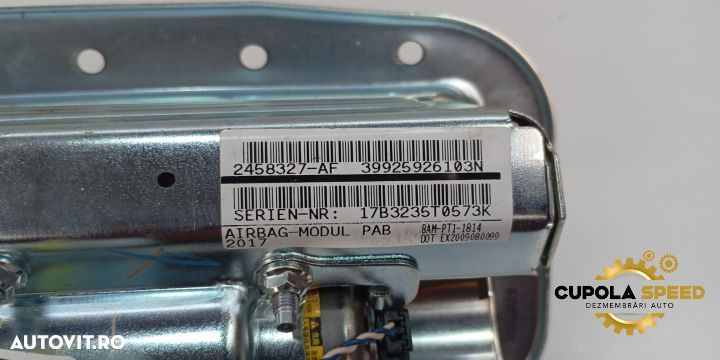 Airbag pasager 2458327-AF BMW X3 F25 [2010 - 2015] - 3