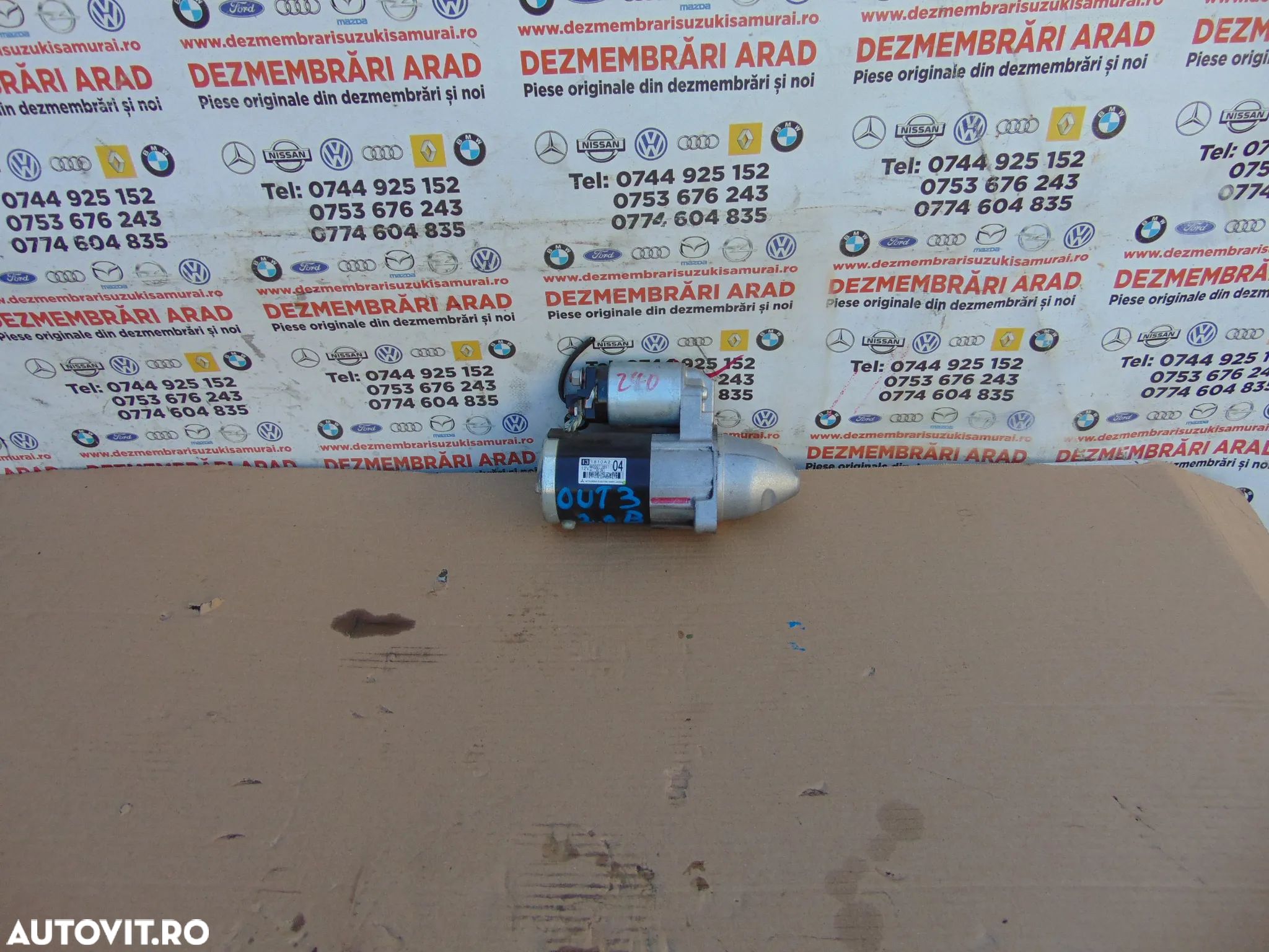Electromotor Mitsubishi Outalnder 2.0 benzina 2012-2023 Lancer cod 131810a2 - 1