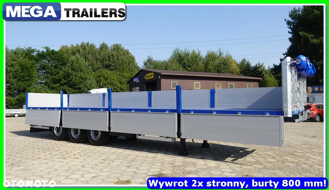 Inny Platforma z wywrotem, 2 strony, 12,60 m, burta 800 mm! - 22