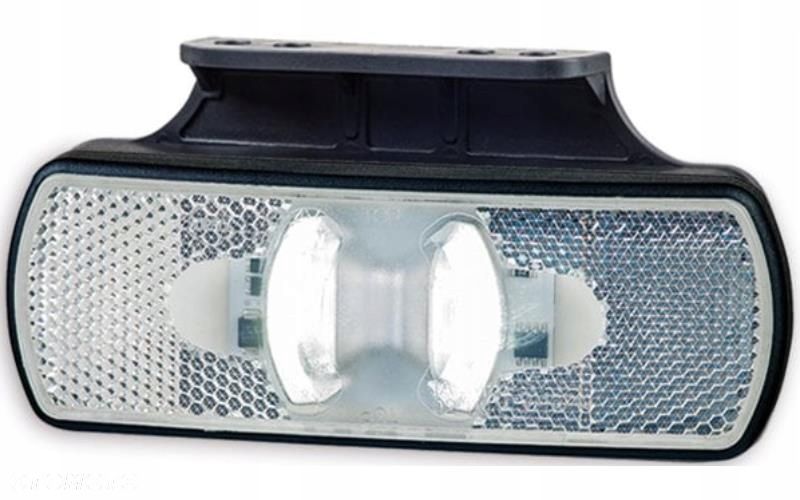 LAMPA OBRYSOWA LED Z WIESZAKIEM I ODBLASKIEM - 1