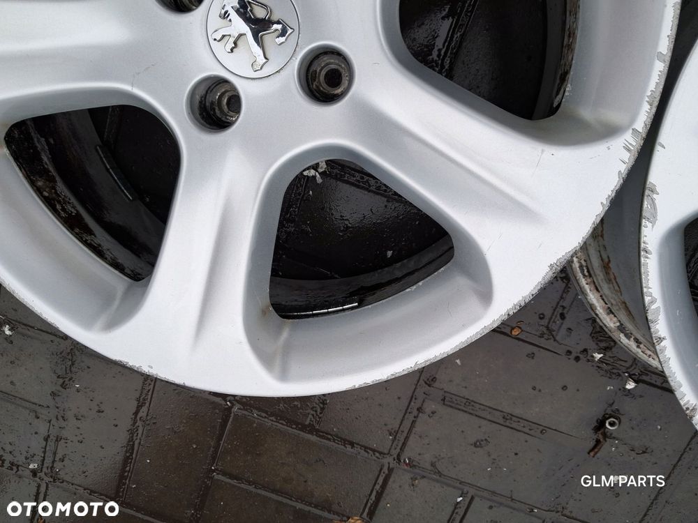 peugeot 308 i 3008 felgi aluminiowe 18" 9685121480 7,5j et29 4x108 - 7