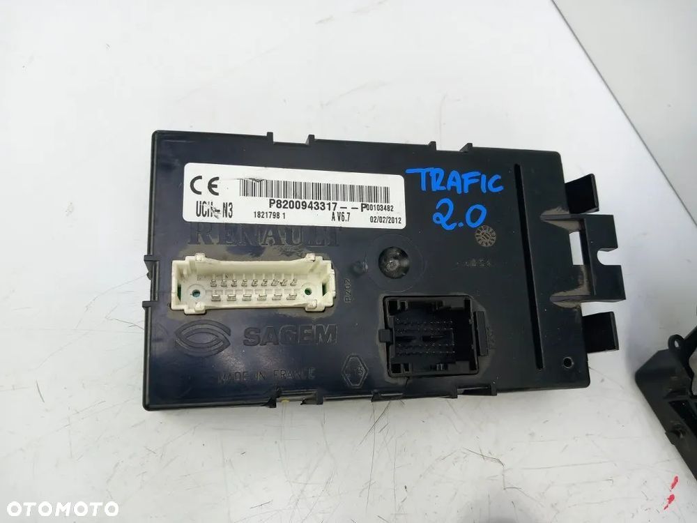 sterownik moduł uch-n3 komputer renault trafic vivaro 2.0 dci 0281018497 - 4