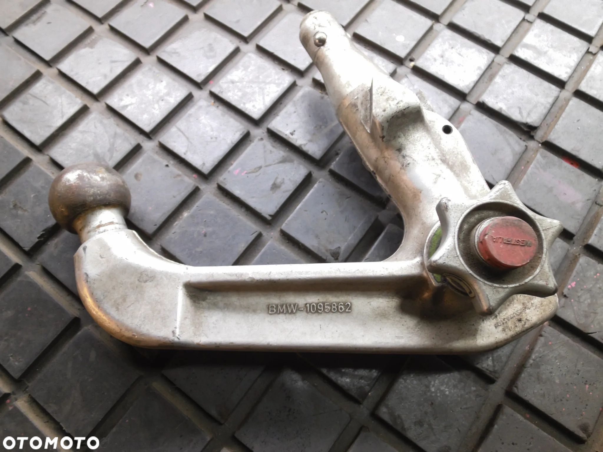 KULA HAKA HOLOWNICZEGO WESTFALIA BMW E46 1095862 + KLUCZYK - 1