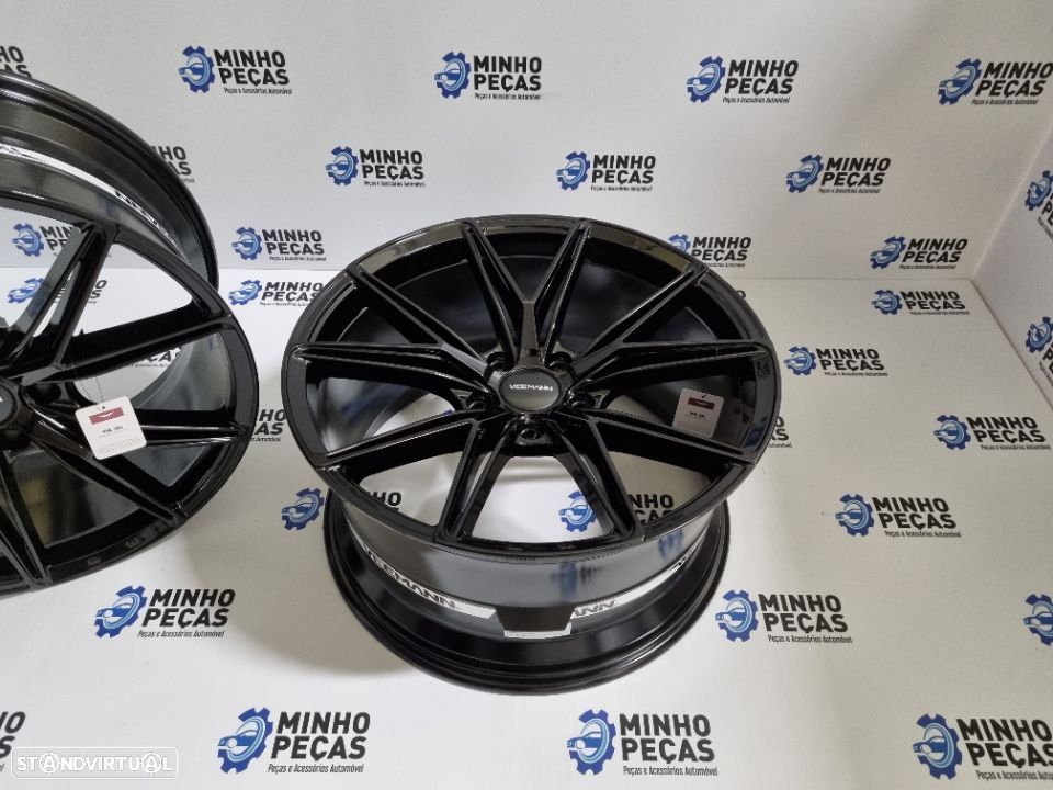 Jantes Veemann (V-FS49) em 19" (5x120) Preto Brilho - 7