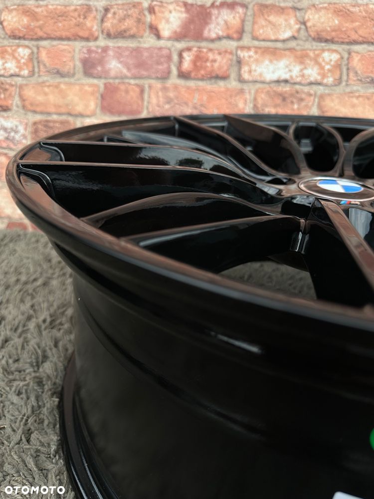 Nowe czarne felgi 5x120 19 BMW F10 8.5j ET35 9.5j ET40 F12 F06 5 GT E90 F01 X1 X3 F25 X4 Z4 F30 F32 F34 F36 E60 jak styling 405 M pakiet Carbonado Shine - 8