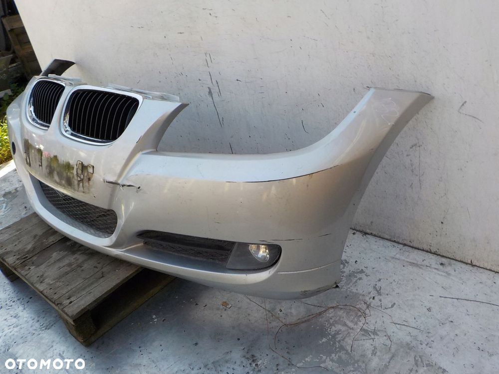 132 BMW 3 E90 E91 LIFT ZDERZAK PRZÓD PRZEDNI - 4