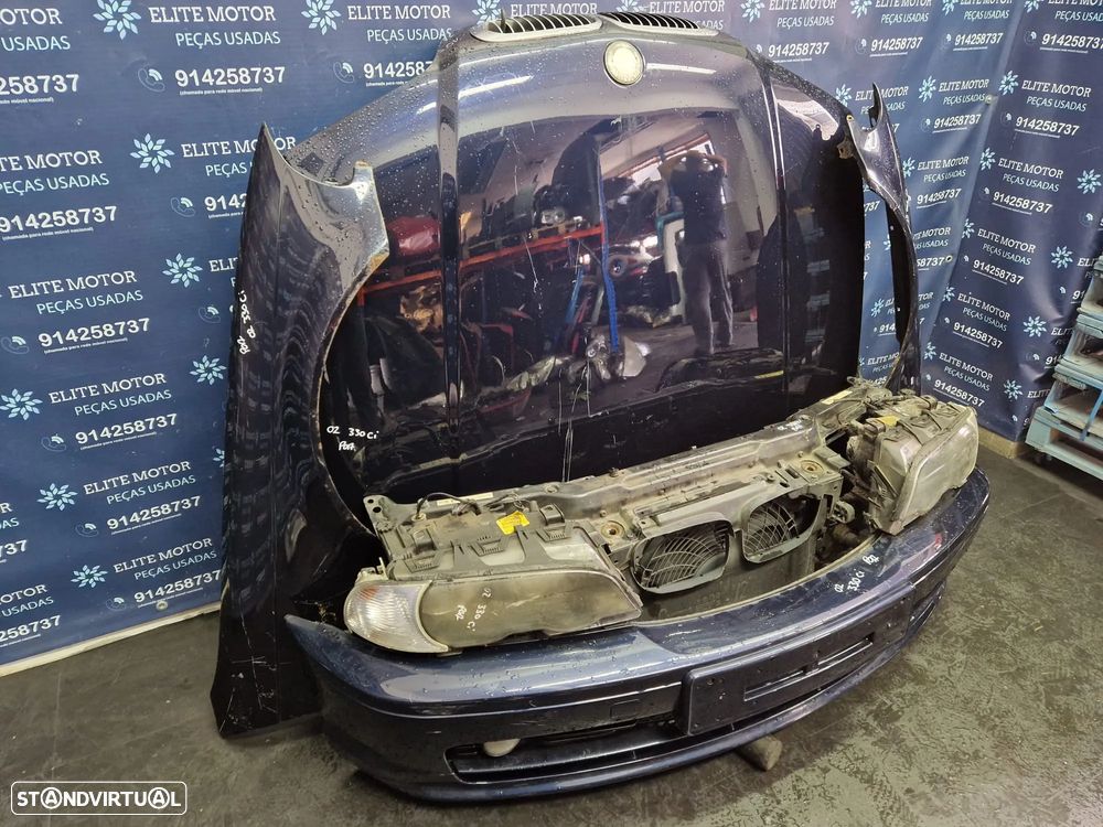 Frente completa usada BMW E46 COUPE 330ci capot parachoques guardalamas oticas radiador 325ci 318ci - 2