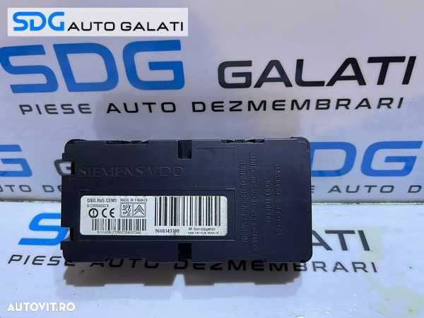 Unitate Modul Calculator Presiune Aer Jante Roti Anvelope Cauciucuri Peugeot 607 1999 - 2010 Cod 9660343780 [L3340] - 1