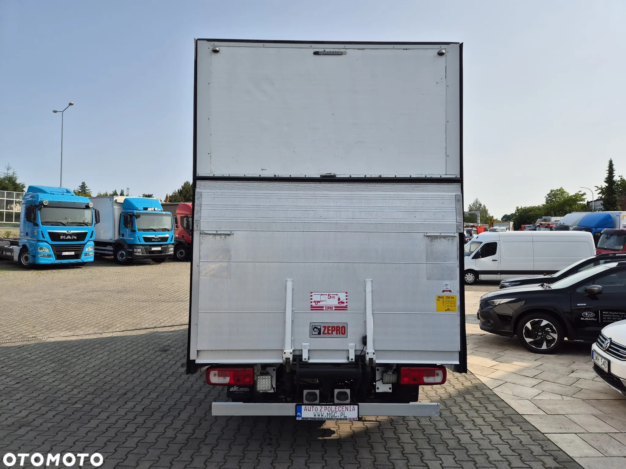 Volkswagen CRAFTER 2.0 TDi 177 / UNIKATOWY! / WYSOKI KONTENER / E6 / BEZWYPADKOWY / WINDA 750KG / WEBASTO - 11