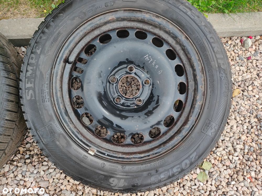 Opel Astra H Zafira B FELGA STALOWA R16 ET37 5X110 - 6