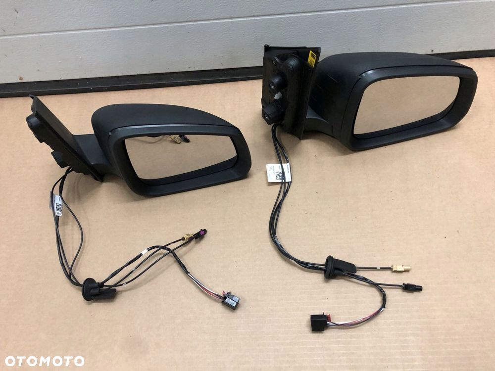 lusterko vw caddy 2k7 ford transit connect prawe 5 pin 2anteny mat - 2