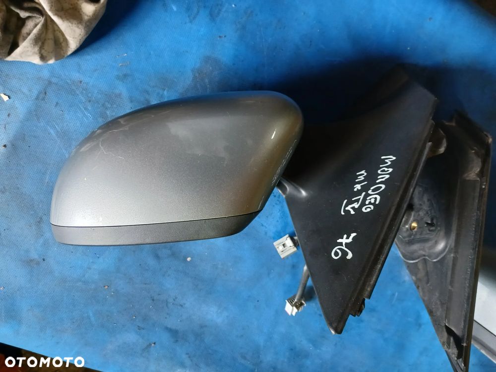 Lusterko zewnętrzne Ford Mondeo MK4 IV lewe prawe 5 PIN kolor 76 srebrne - 2