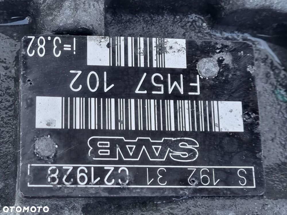 Saab 9-3 93 II 2.0 T turbo SKRZYNIA BIEGÓW manualna FM57102 MANUAL - 4