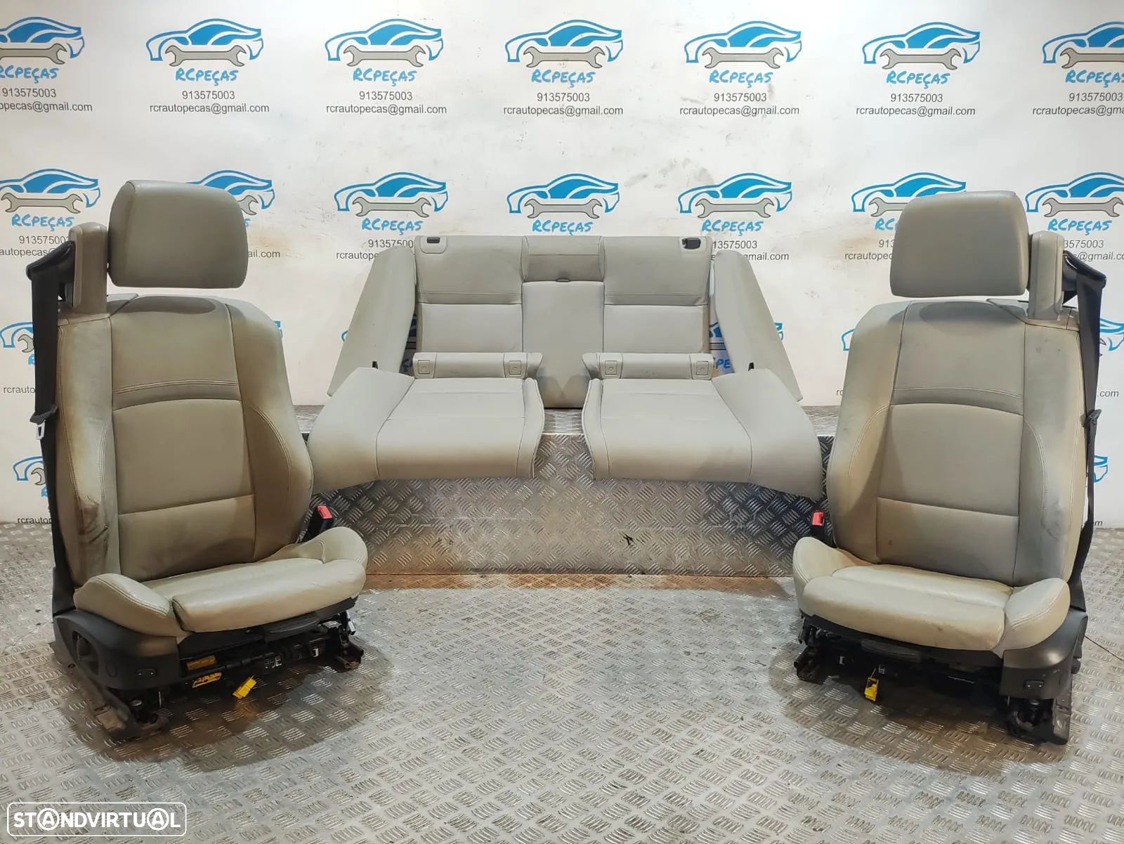Bancos Elétricos Pele Pack M BMW Serie 3 E93 Cabrio 2007 –  2013 - 1