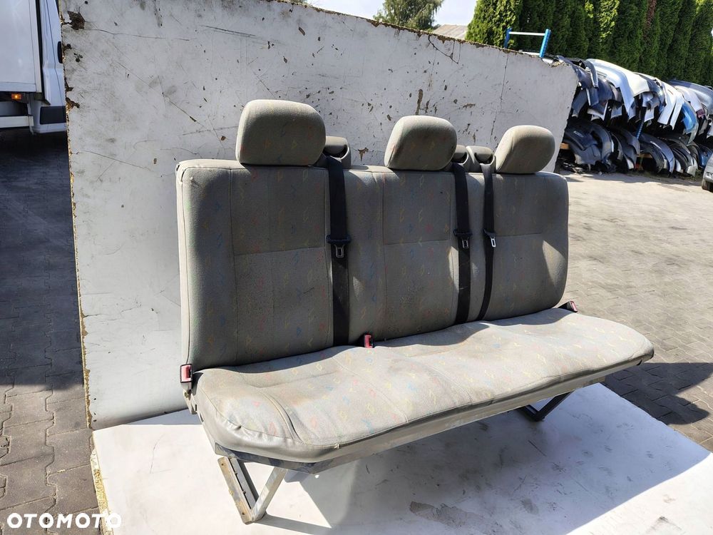 FOTELE KANAPA 2 RZĄD BRYGADÓWKA VW TRANSPORTER T5 - 2
