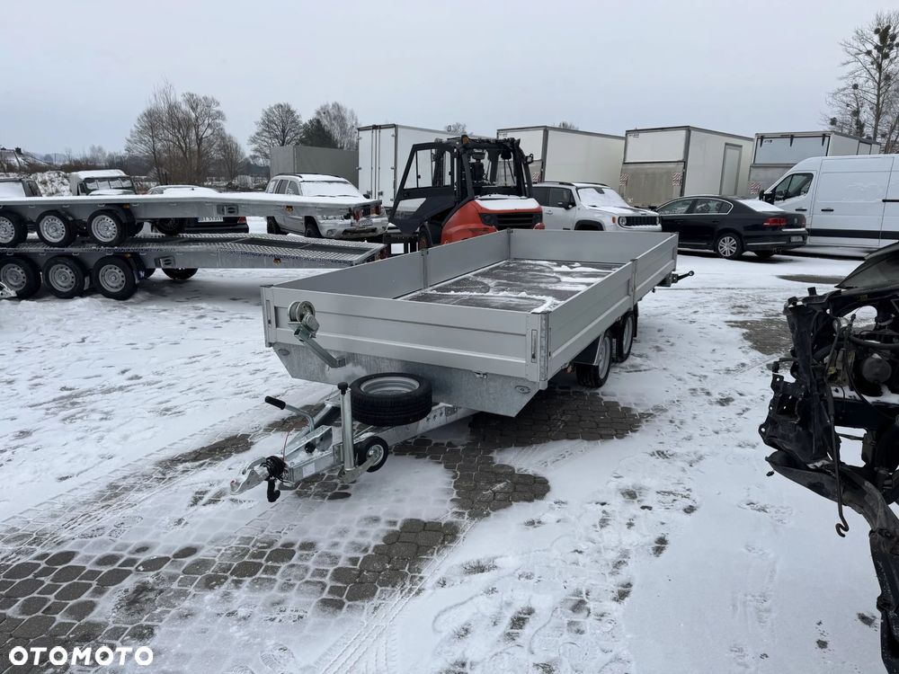 Niewiadów płaska platforma burty najazdy Atlas 2700kg nowa FV 23% - 16