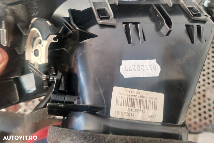 Grila ventilatie bord dreapta Citroen DS3 1 [2010 - 2014] Hatchback 1 - 2