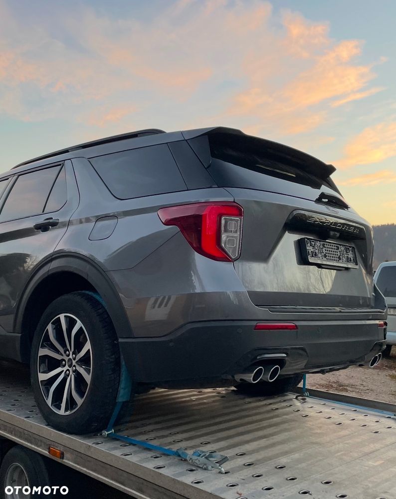 Ford Explorer 2023 Hybryda 457 koni Platinium zawieszenie most tył kompletne belka wahacz piasta Mcperson Europa - 1
