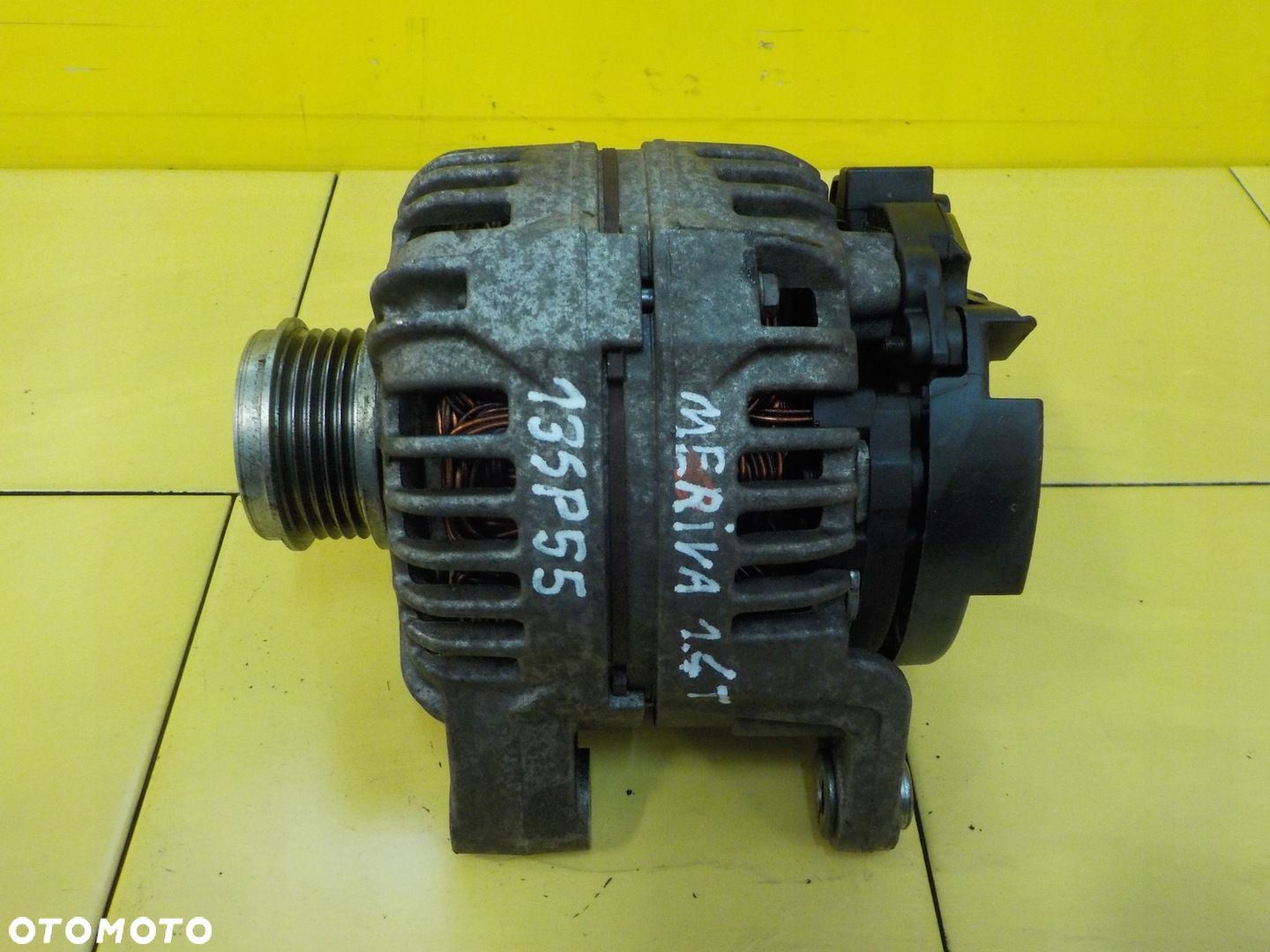 MERIVA B CORSA ASTRA ZAFIRA 1.4 T 12r 120KM A14NEL alternator 13266809 - 1