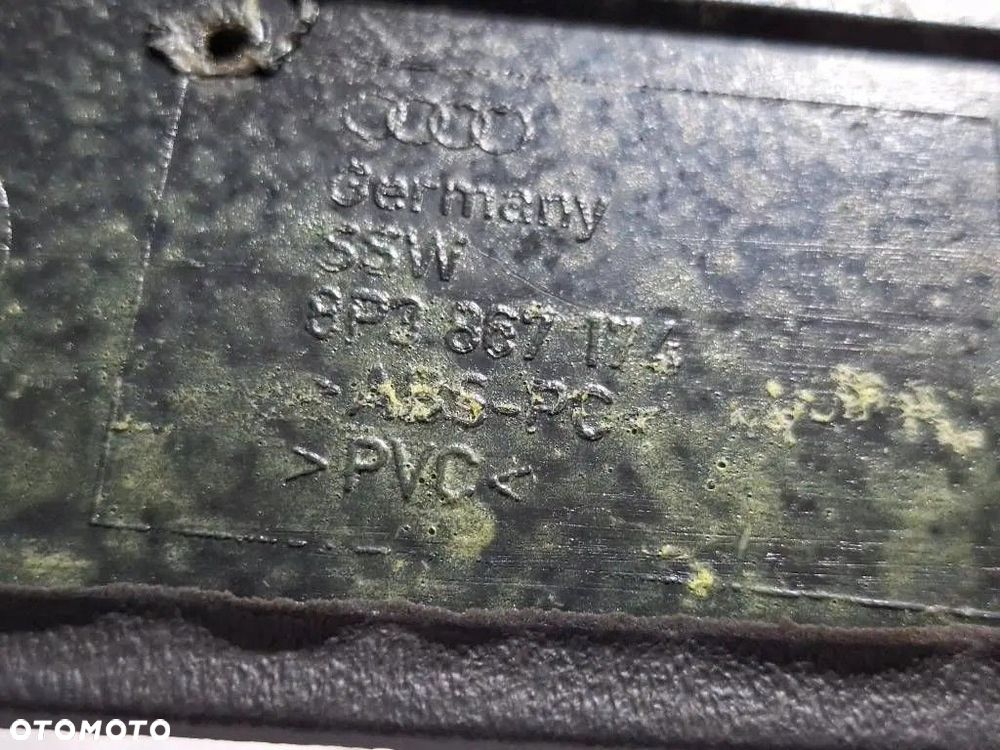 Audi A3 S3 8P 3D 3-Y DRZWI PODŁOKIETNIK PASAŻERA PRAWY PRZÓD 8P3867174 - 11