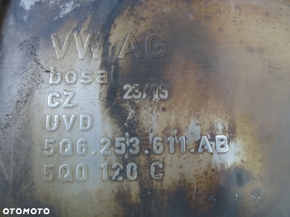 5Q6253611AB  tlumik koncowy 2.0 TDI Quattro Audi A3 8V Sportback czesci - 2