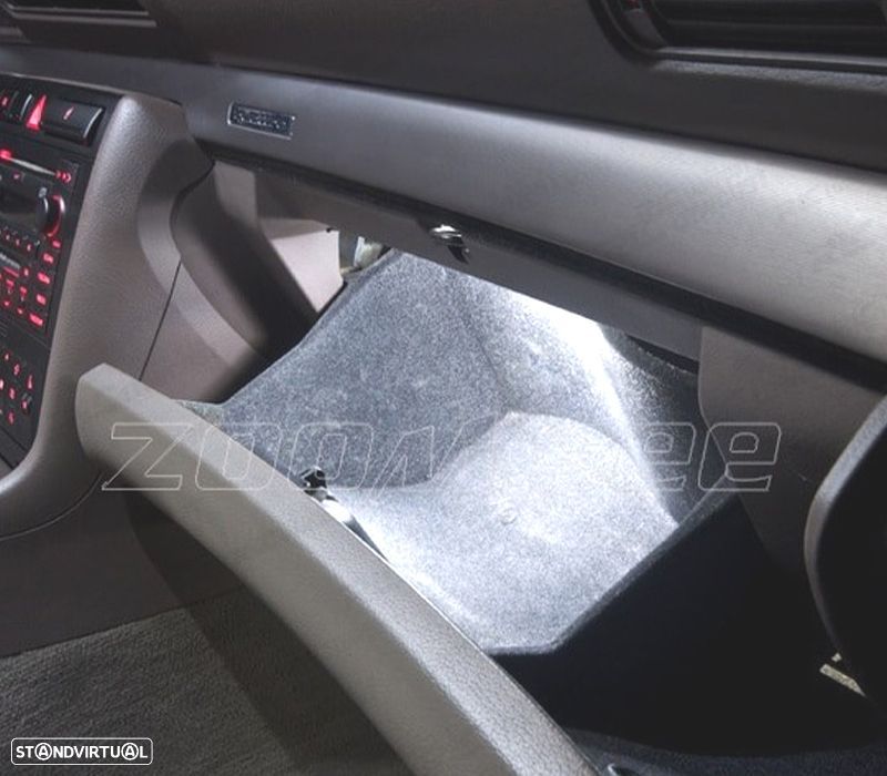 KIT 18 LAMPADAS LED INTERIOR PARA AUDI A4 S4 B5 AVANT WAGON 96-01 - 2
