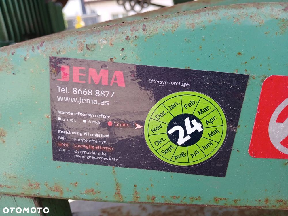 Inny Tvingstrup Maskinfabrik podnośnik elektryczny 10m sprowadzony - 13