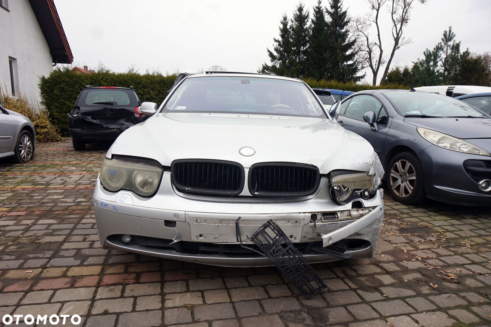 BMW 7 IV E65 2002 354 4.4 V8 N62B44A 333KM GA6HP26Z SREBRNY TITANSILBER na części - 8