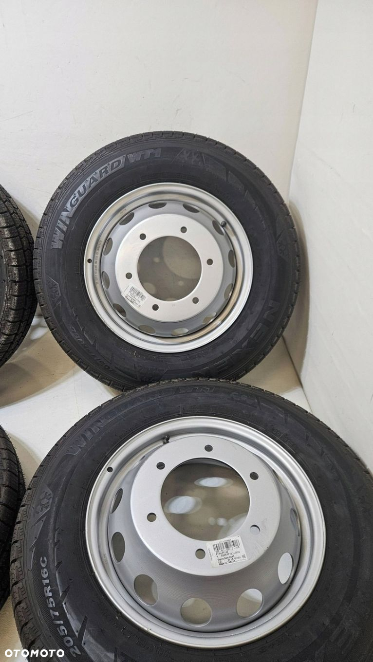 KOŁA STALOWE OPONY 16 5,5J ET 121,5 6x205 205/75/16 ZIMA NOWE 2N0601027C - 4