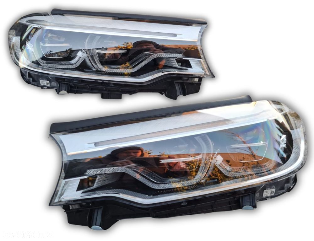 bmw 5 g30 g31 lampy przód full led adaptive 8499121-03 8499122-03 - 1
