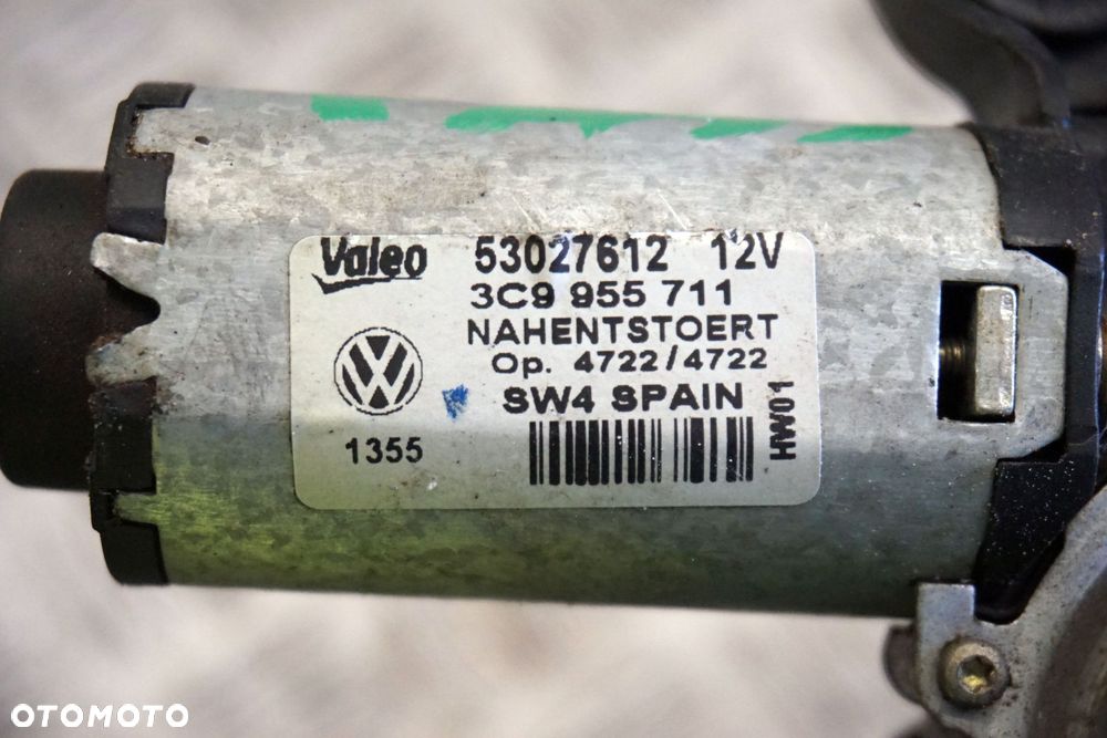 SILNICZEK WYCIERACZKI TYŁ PASSAT B6 SEDAN 3C9955711 VOLKSWAGEN 2005-2010 - 4