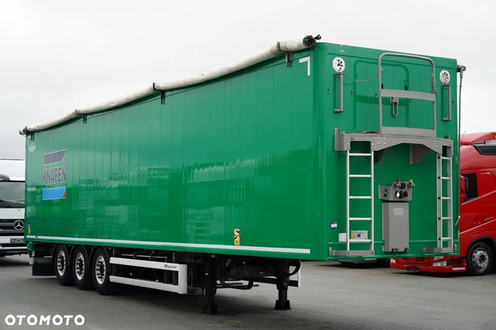 Knapen RUCHOMA PODŁOGA / WALKING FLOOR / 90 m3 / 2021 ROK / OŚ PODNOSZONA / OSIE SAF / ALUFELGI /