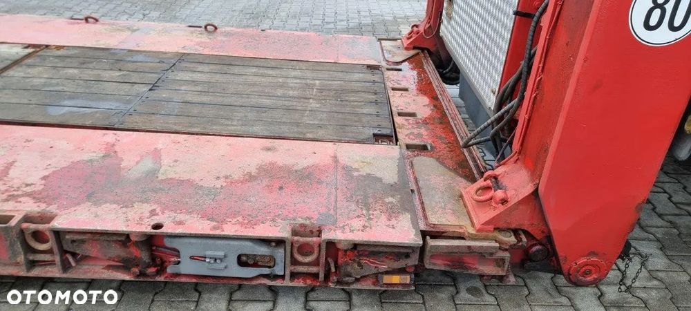 Doll DOLL naczepa 3 osiowa typu tiefbett, odpinany balkon, rozciągana - 23