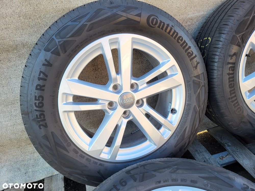 [K332] Koła lato 17 Cali 5x112 Continental 215/65/17 8mm Audi Q3 24r - 3