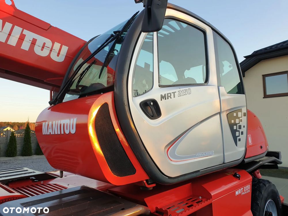 Manitou MRT ROTO Privilege KOSZ/WIDŁY/PILOT SPROWADZONA PIĘKNY STAN - 9