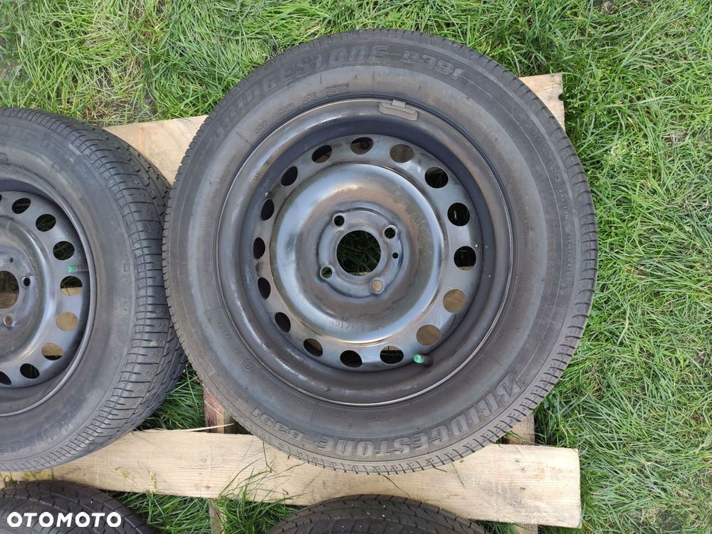 KOŁA FELGI STALOWE OPONY LATO NISSAN MICRA 14'' - 2