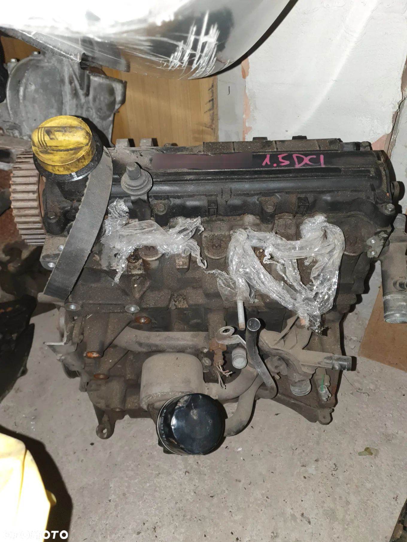 RENAULT 1.5DCI K9K728 101KM SILNIK MOTOR SŁUPEK MEGANE II SCENIC II - 1